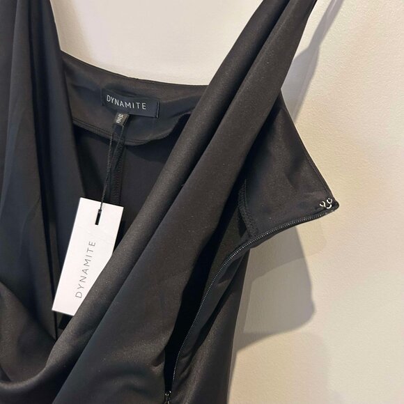 Wrap Satin Dress - Picture 4 of 5